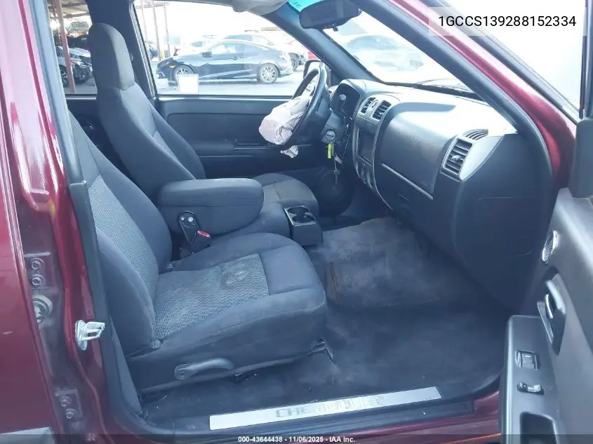 1GCCS139288152334 2008 Chevrolet Colorado Lt