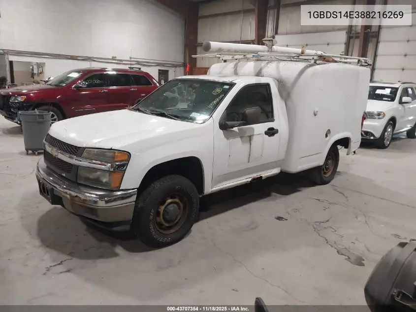 1GBDS14E388216269 2008 Chevrolet Colorado Work Truck