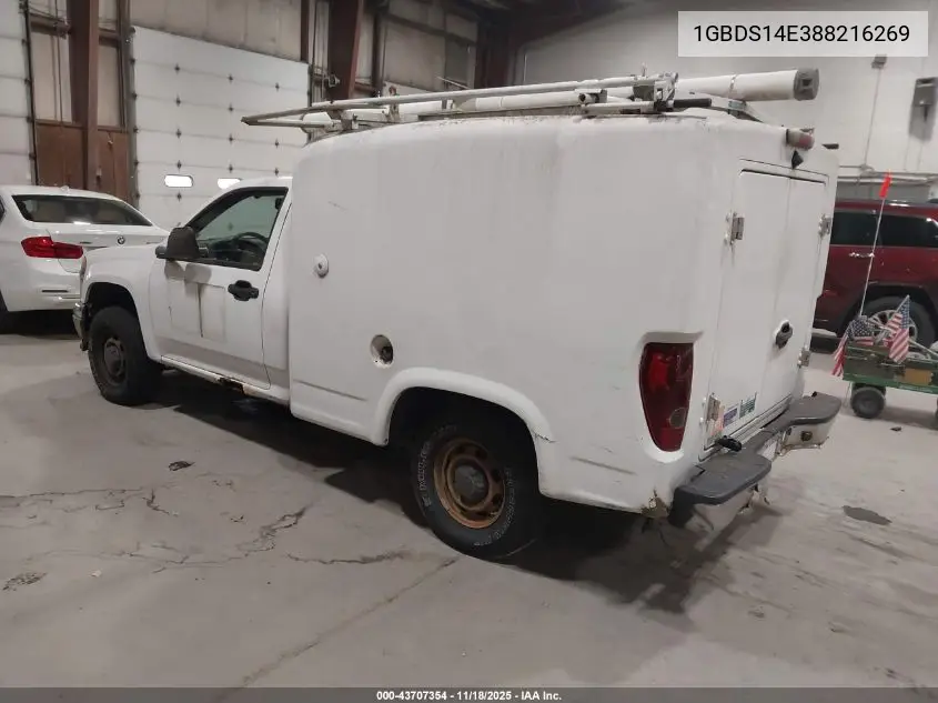 1GBDS14E388216269 2008 Chevrolet Colorado Work Truck