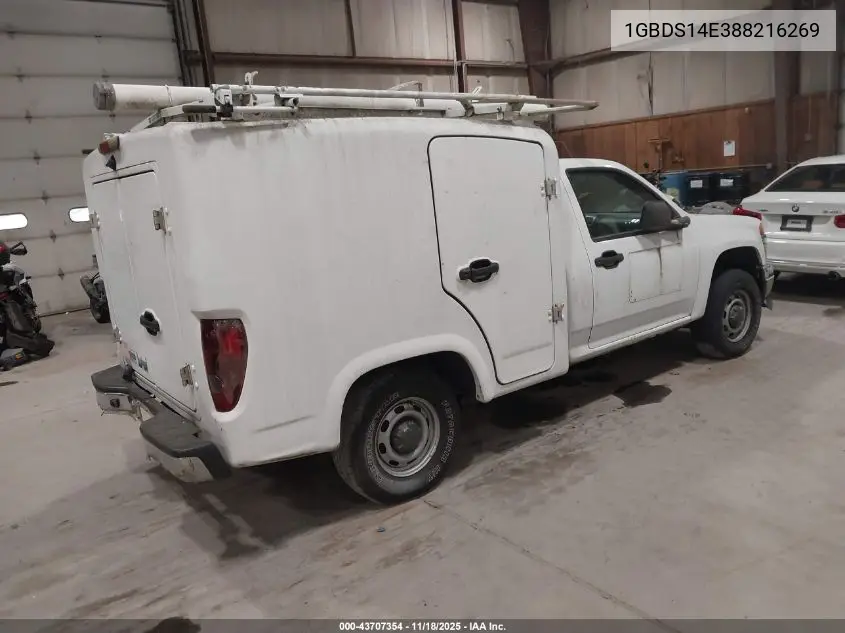 1GBDS14E388216269 2008 Chevrolet Colorado Work Truck