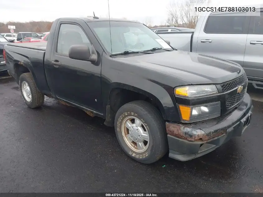 1GCCS14E788103013 2008 Chevrolet Colorado Ls
