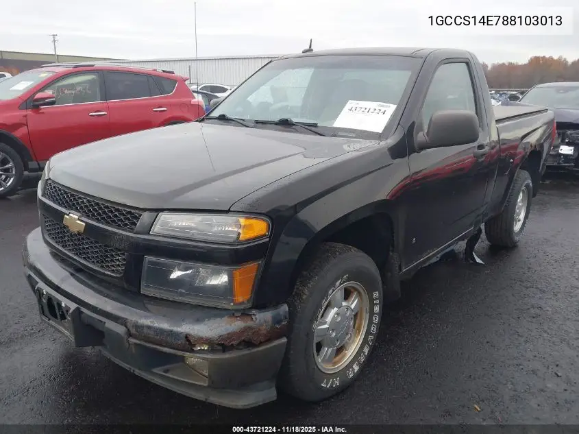 1GCCS14E788103013 2008 Chevrolet Colorado Ls
