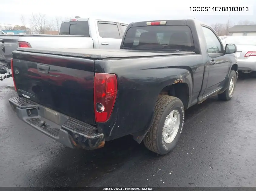 1GCCS14E788103013 2008 Chevrolet Colorado Ls