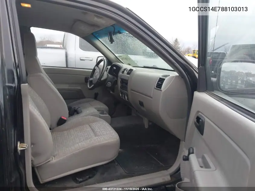 1GCCS14E788103013 2008 Chevrolet Colorado Ls