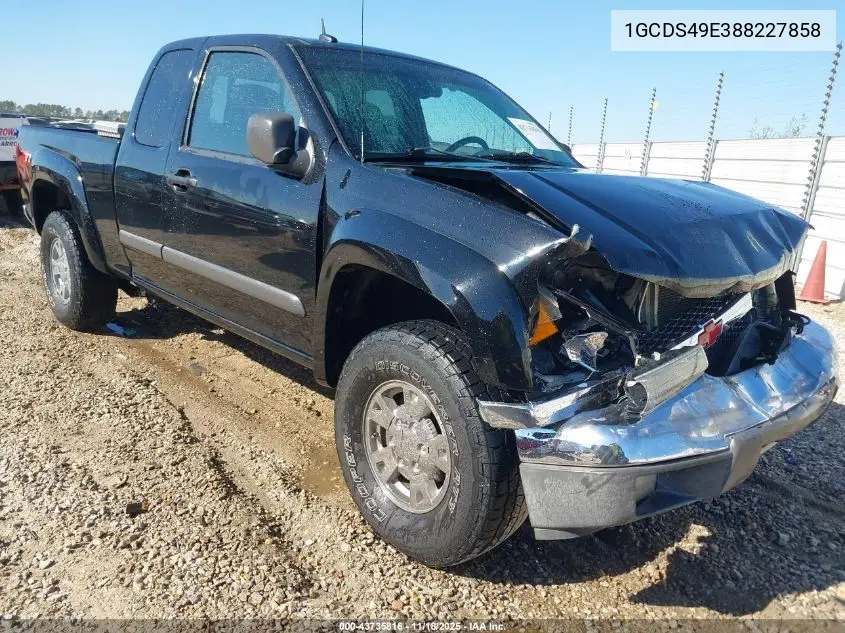 1GCDS49E388227858 2008 Chevrolet Colorado Lt