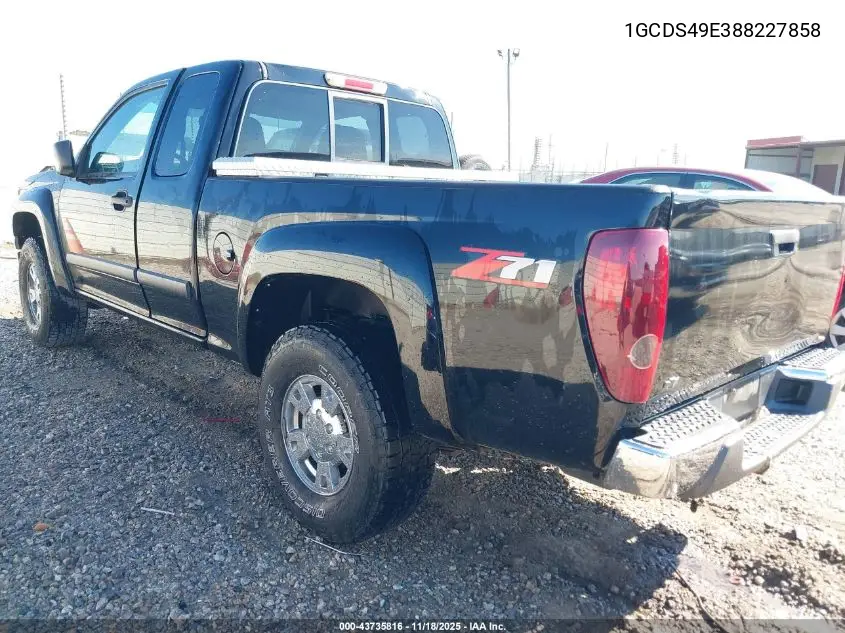 1GCDS49E388227858 2008 Chevrolet Colorado Lt