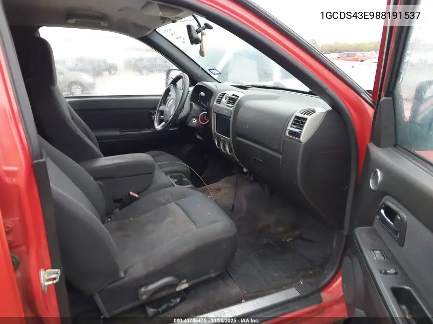 1GCDS43E988191537 2008 Chevrolet Colorado Lt