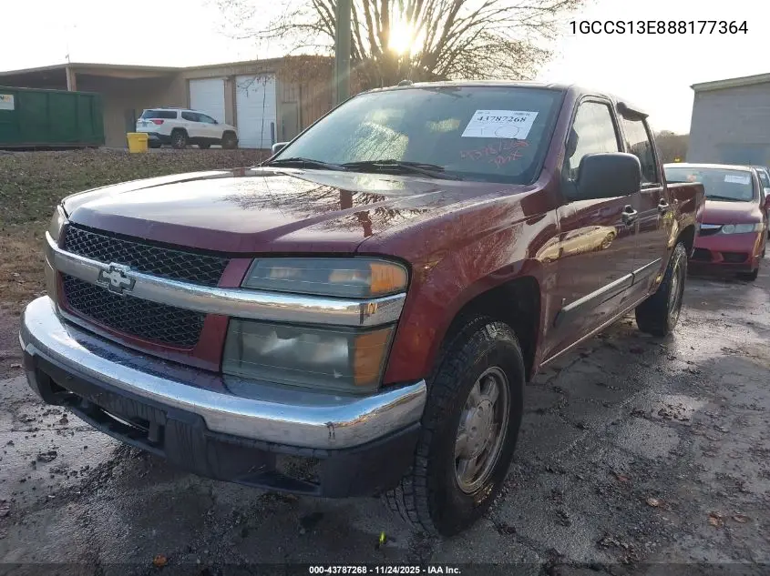 1GCCS13E888177364 2008 Chevrolet Colorado Lt