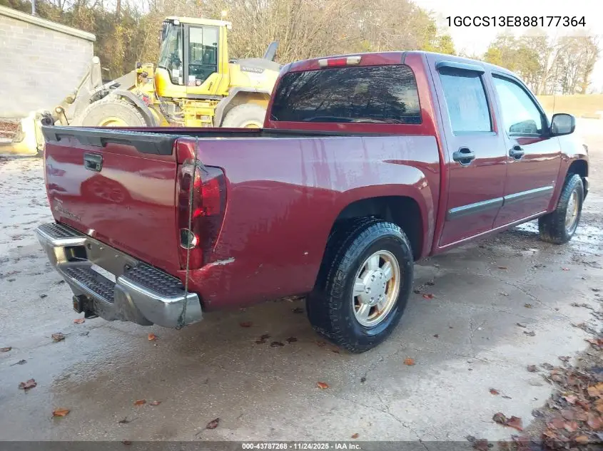 1GCCS13E888177364 2008 Chevrolet Colorado Lt