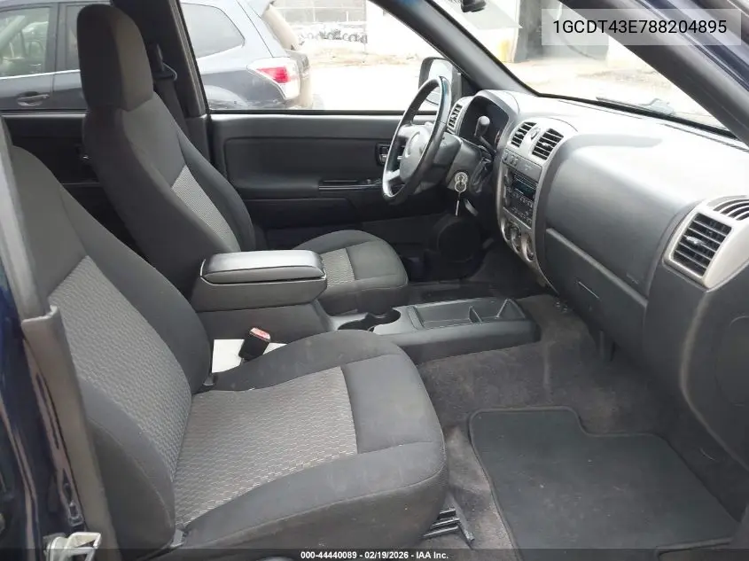 1GCDT43E788204895 2008 Chevrolet Colorado Lt