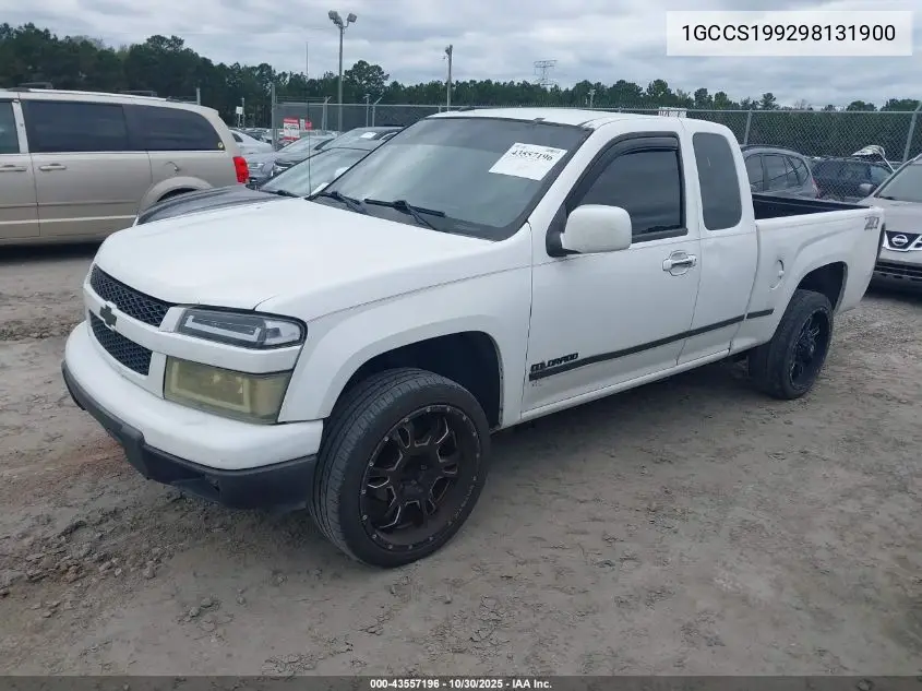 1GCCS199298131900 2009 Chevrolet Colorado Work Truck