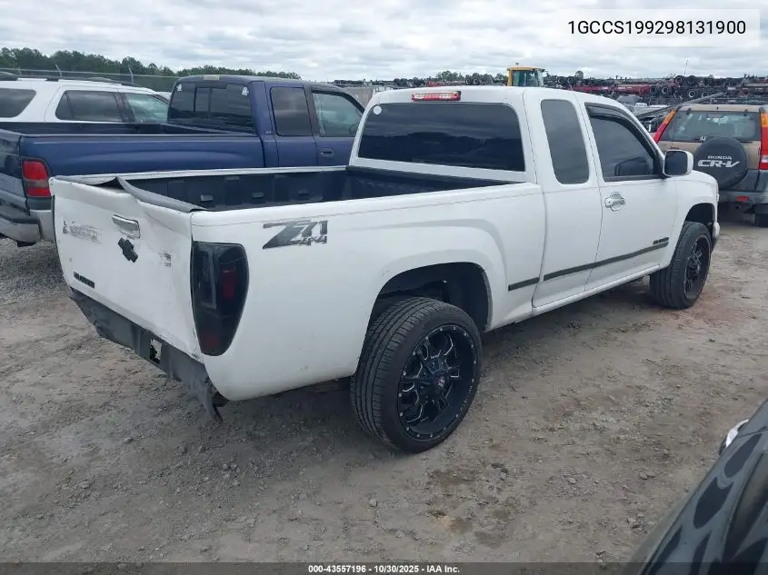 1GCCS199298131900 2009 Chevrolet Colorado Work Truck