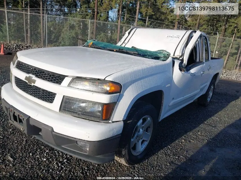 1GCCS139798113675 2009 Chevrolet Colorado Lt