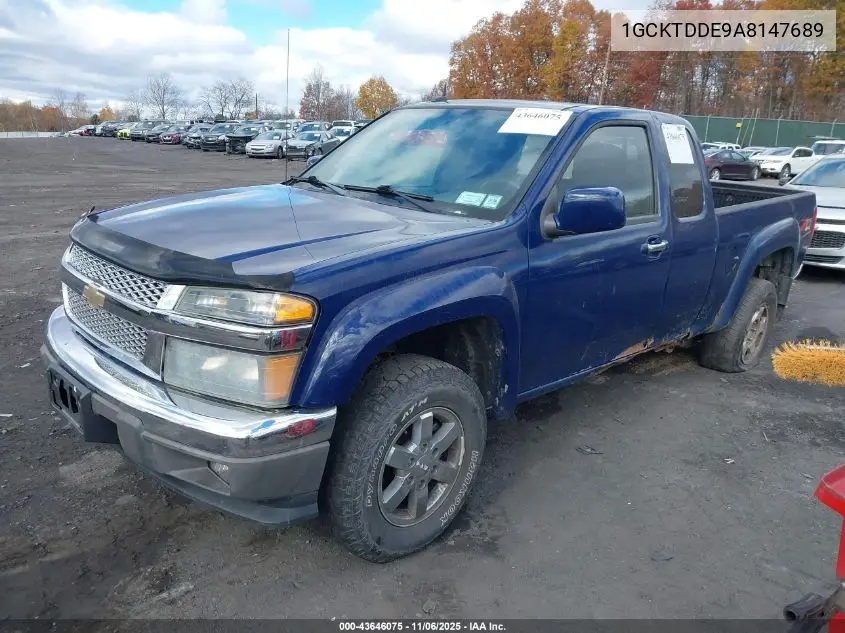1GCKTDDE9A8147689 2010 Chevrolet Colorado 2Lt