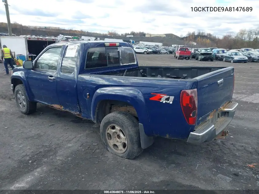 1GCKTDDE9A8147689 2010 Chevrolet Colorado 2Lt