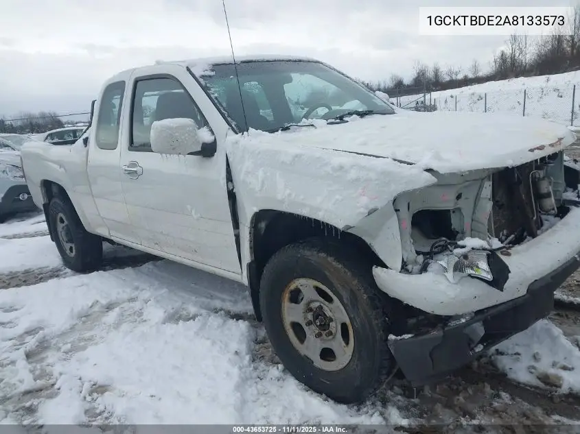 1GCKTBDE2A8133573 2010 Chevrolet Colorado Work Truck