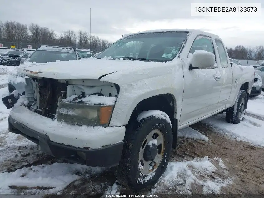 1GCKTBDE2A8133573 2010 Chevrolet Colorado Work Truck