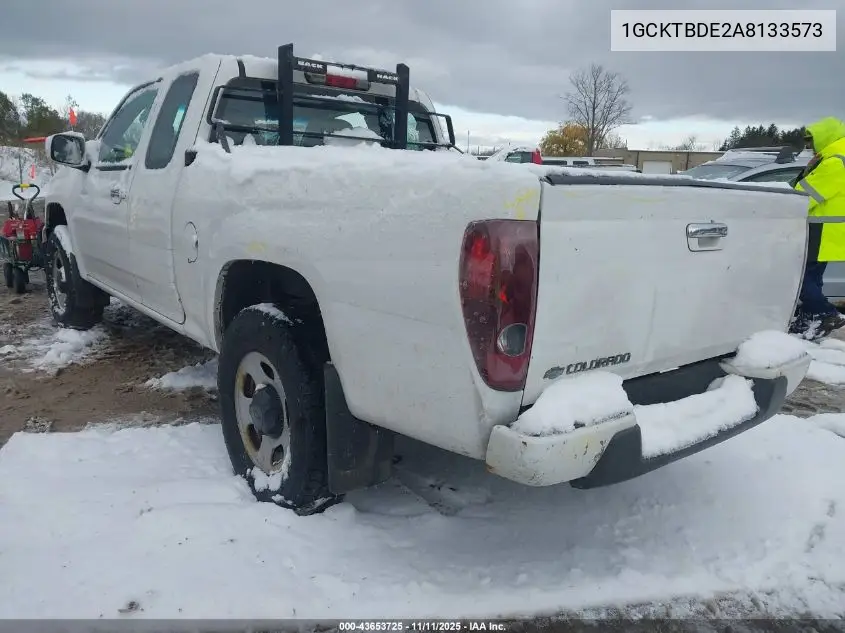 1GCKTBDE2A8133573 2010 Chevrolet Colorado Work Truck