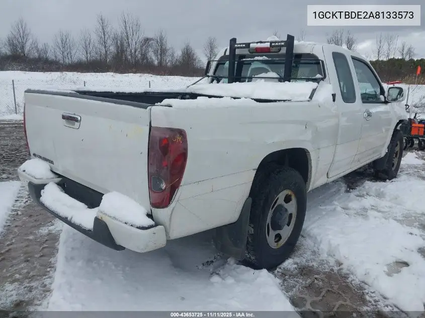1GCKTBDE2A8133573 2010 Chevrolet Colorado Work Truck