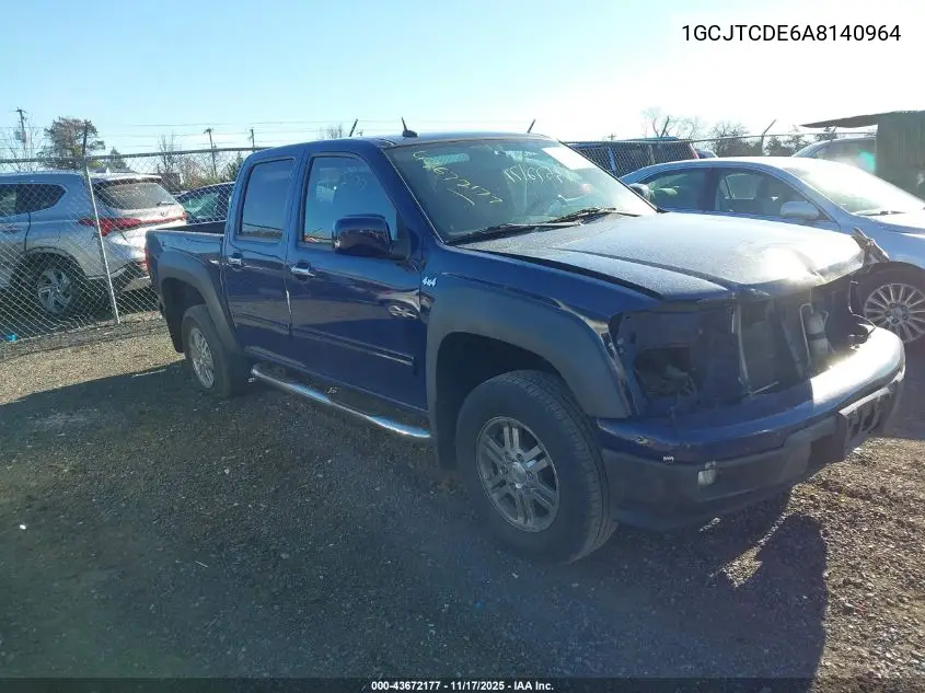 1GCJTCDE6A8140964 2010 Chevrolet Colorado 1Lt