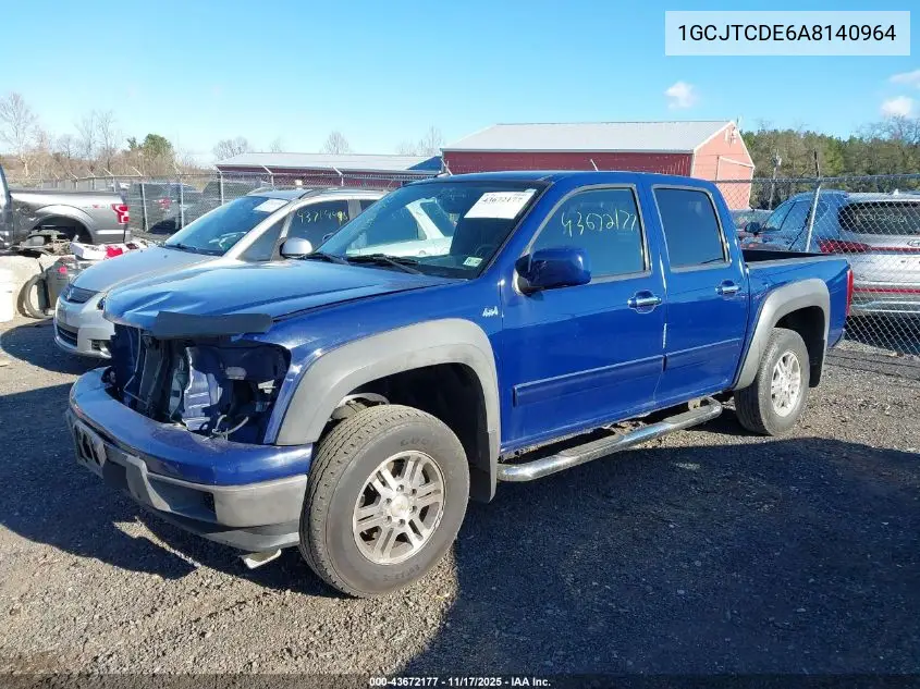 1GCJTCDE6A8140964 2010 Chevrolet Colorado 1Lt
