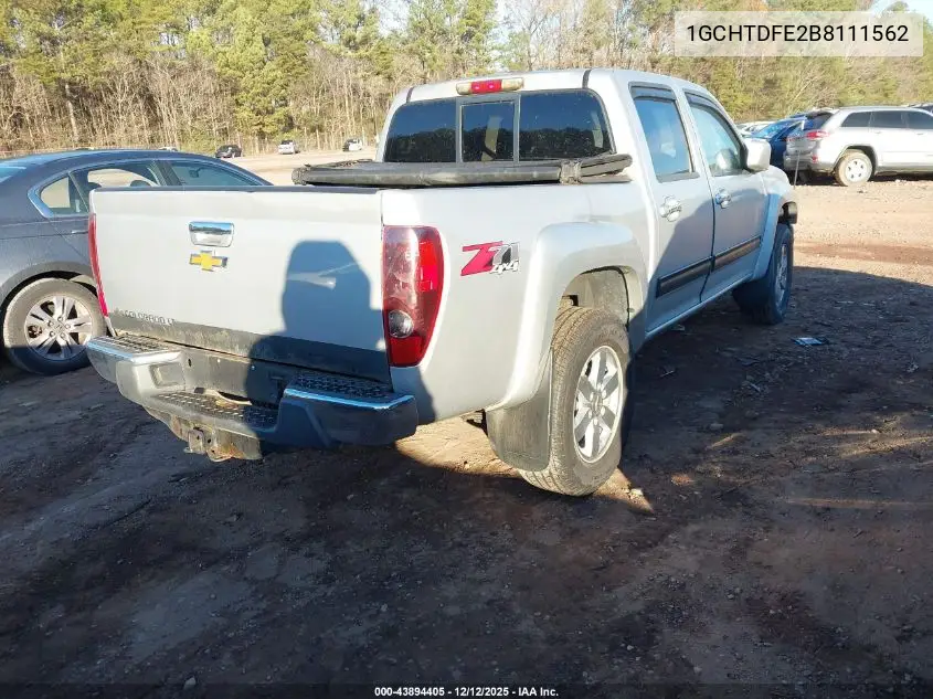 1GCHTDFE2B8111562 2011 Chevrolet Colorado 2Lt