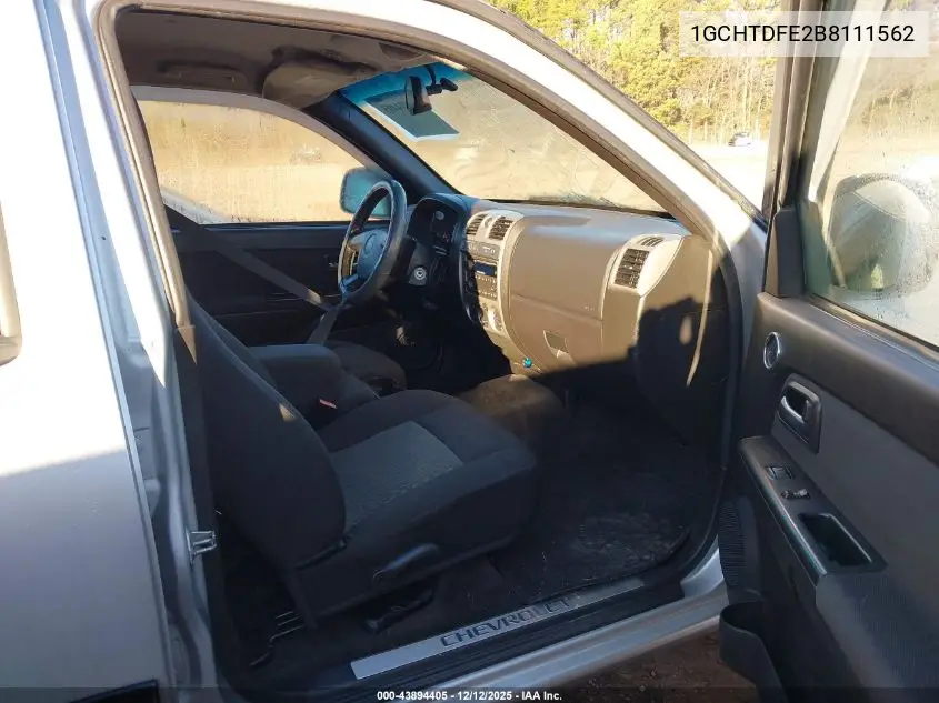 1GCHTDFE2B8111562 2011 Chevrolet Colorado 2Lt