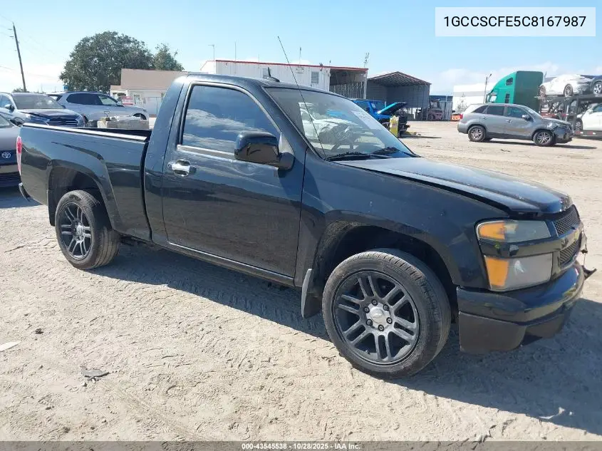 1GCCSCFE5C8167987 2012 Chevrolet Colorado Lt