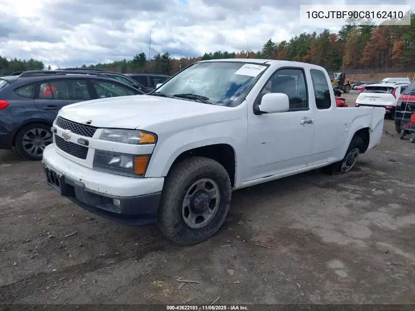 1GCJTBF90C8162410 2012 Chevrolet Colorado Work Truck