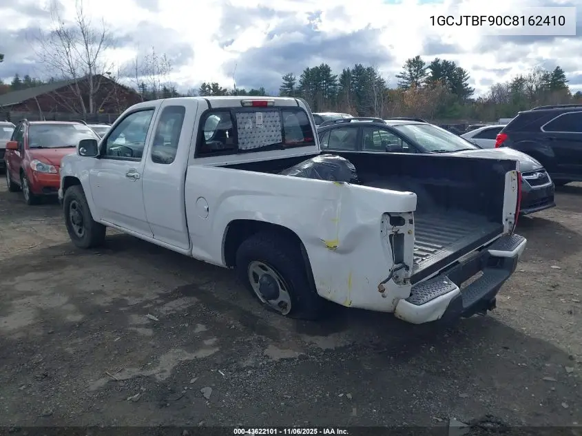 1GCJTBF90C8162410 2012 Chevrolet Colorado Work Truck