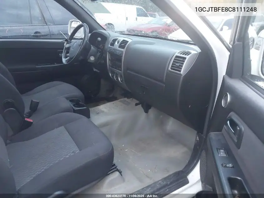1GCJTBFE8C8111248 2012 Chevrolet Colorado Work Truck