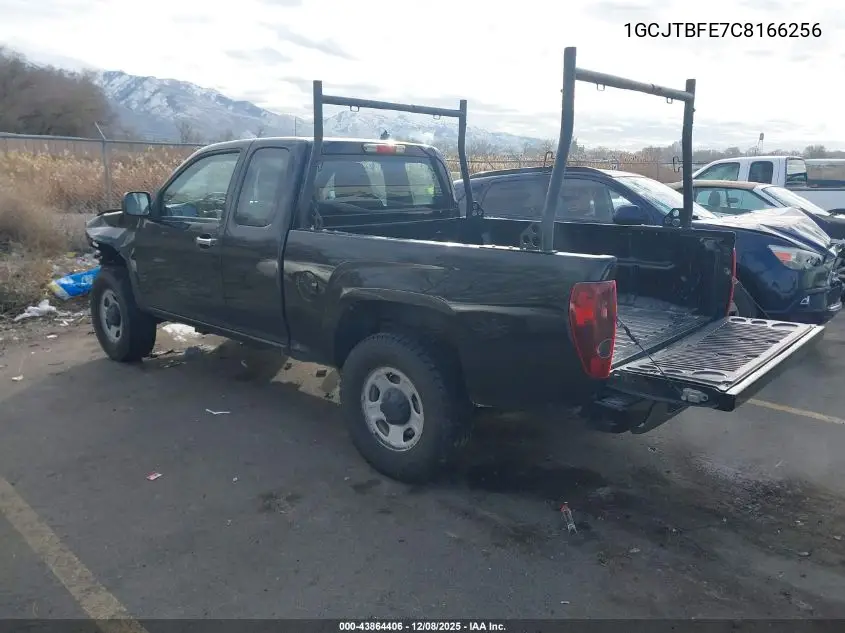 1GCJTBFE7C8166256 2012 Chevrolet Colorado Work Truck