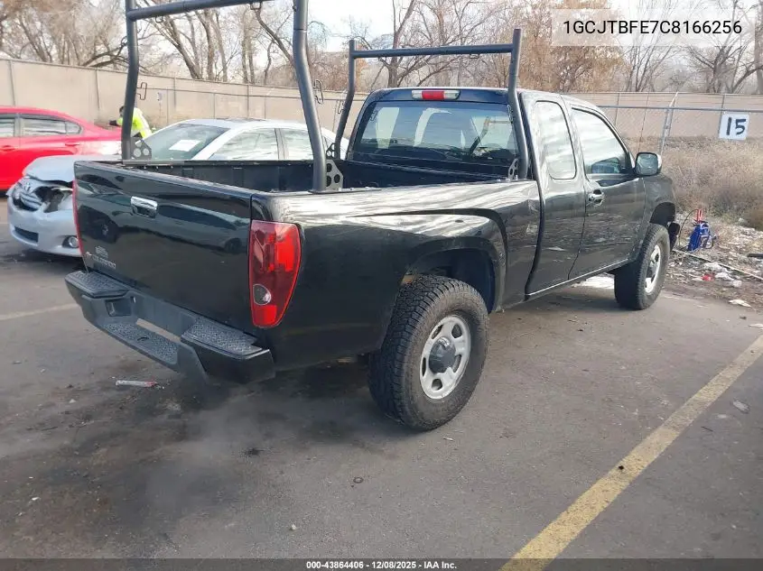 1GCJTBFE7C8166256 2012 Chevrolet Colorado Work Truck