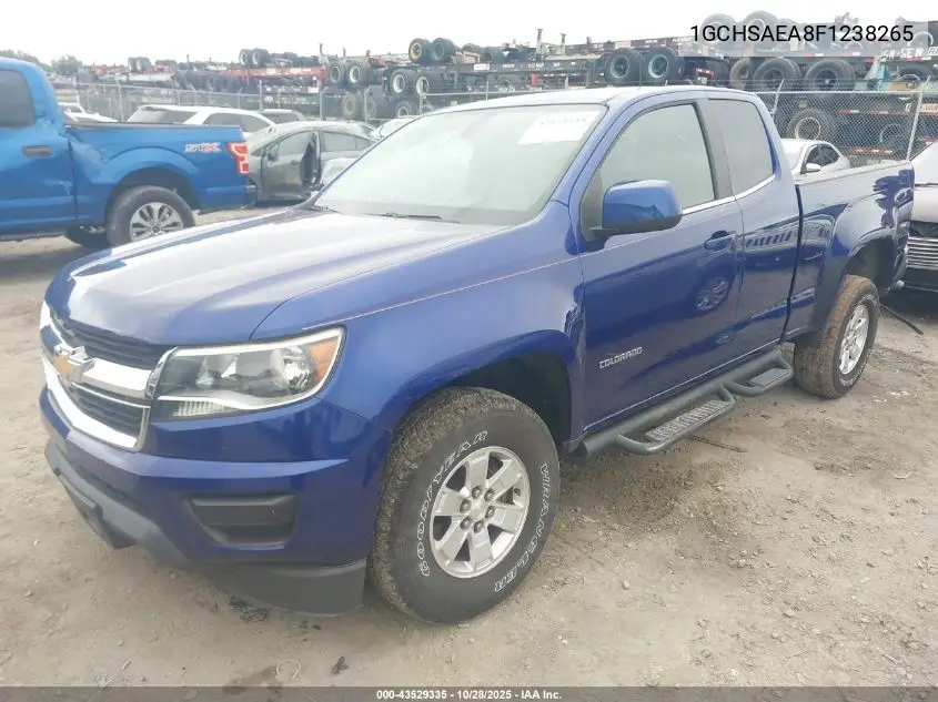 1GCHSAEA8F1238265 2015 Chevrolet Colorado Wt