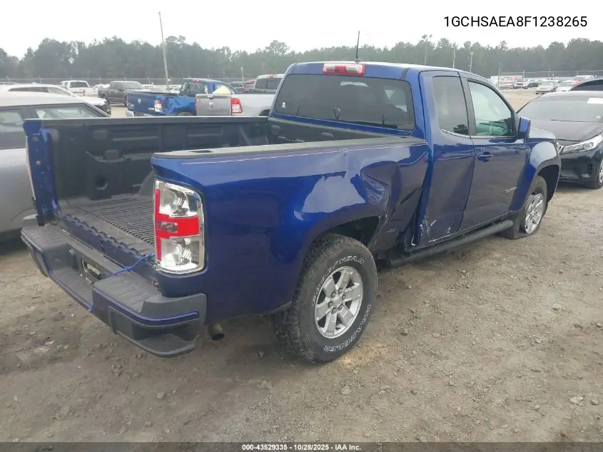 1GCHSAEA8F1238265 2015 Chevrolet Colorado Wt