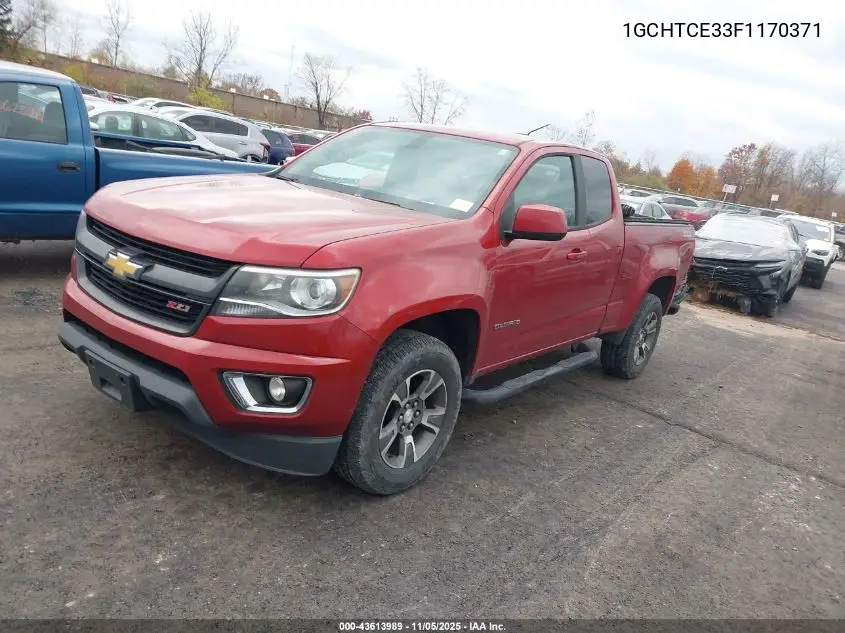 1GCHTCE33F1170371 2015 Chevrolet Colorado Z71