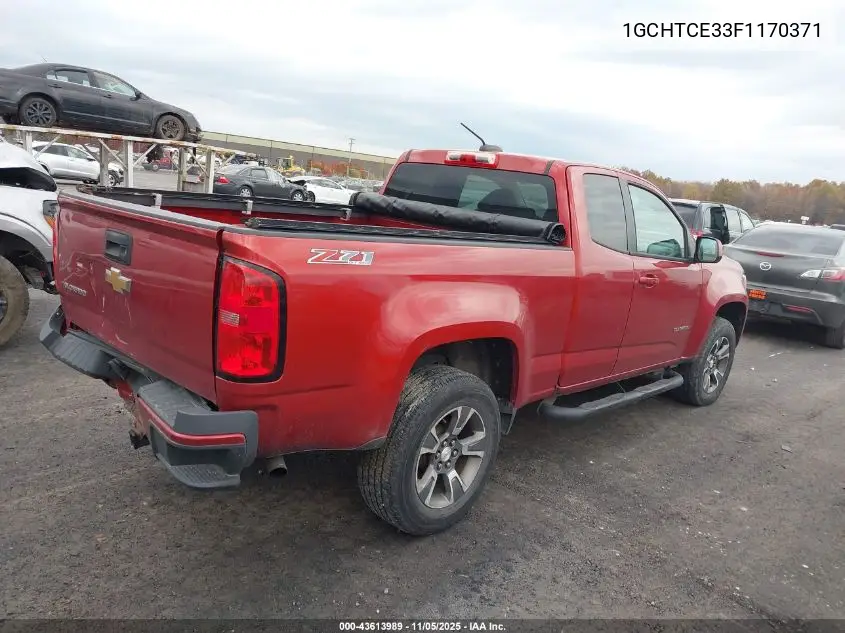 1GCHTCE33F1170371 2015 Chevrolet Colorado Z71