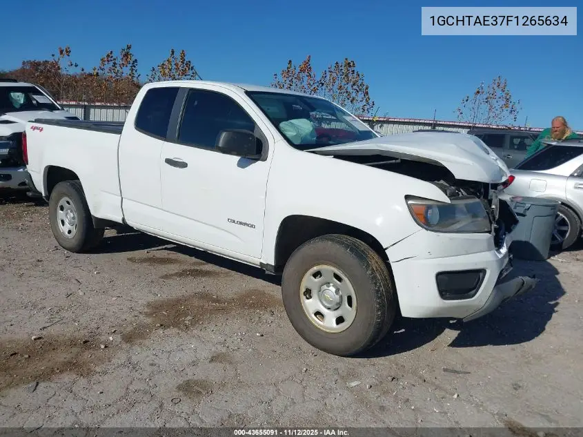 1GCHTAE37F1265634 2015 Chevrolet Colorado Wt