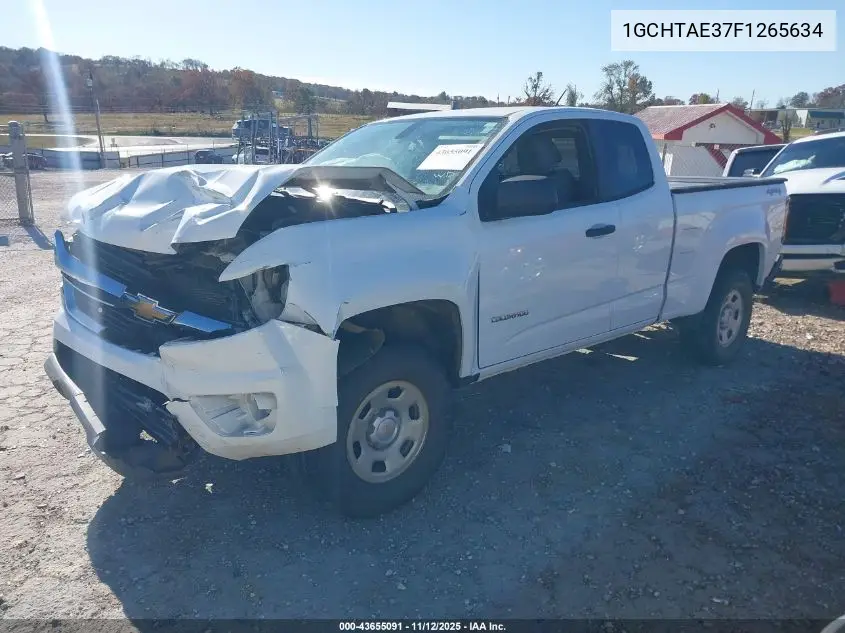 1GCHTAE37F1265634 2015 Chevrolet Colorado Wt