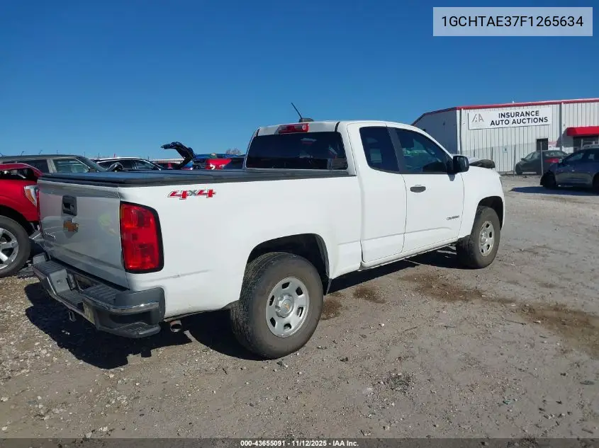 1GCHTAE37F1265634 2015 Chevrolet Colorado Wt