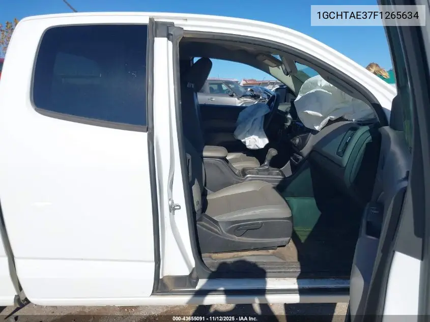 1GCHTAE37F1265634 2015 Chevrolet Colorado Wt