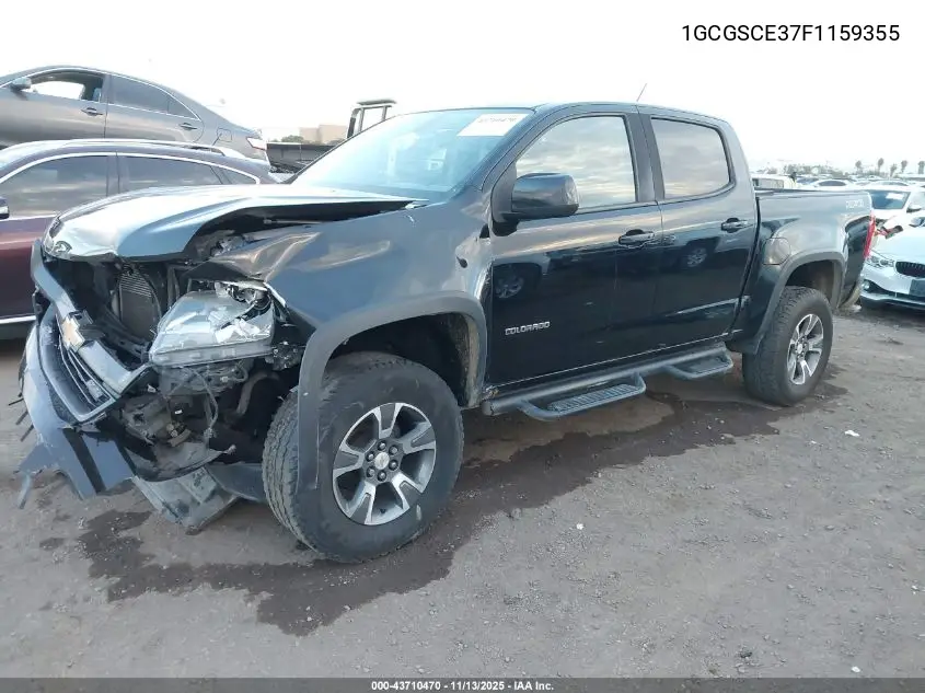 1GCGSCE37F1159355 2015 Chevrolet Colorado Z71