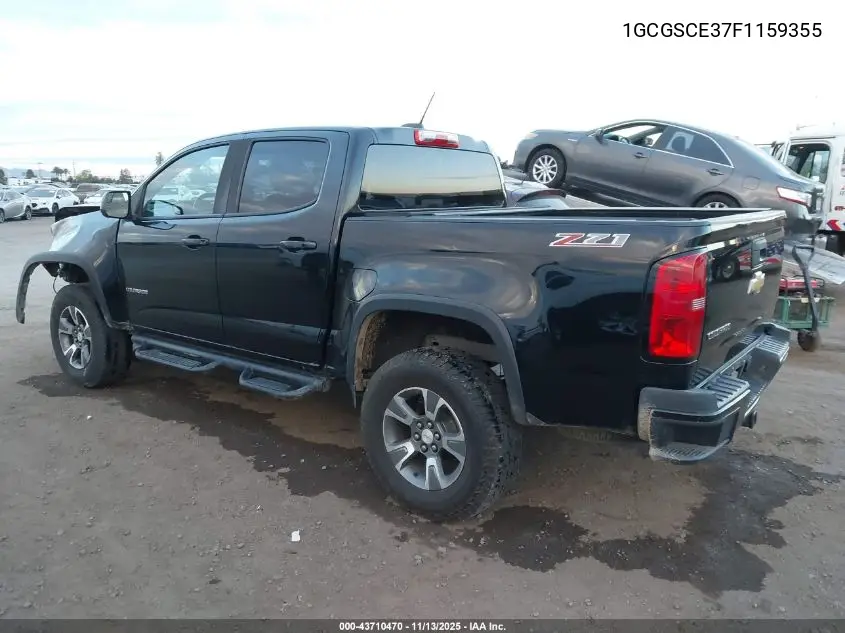 1GCGSCE37F1159355 2015 Chevrolet Colorado Z71