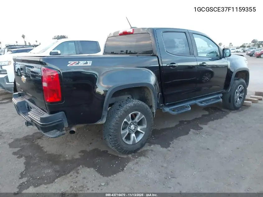 1GCGSCE37F1159355 2015 Chevrolet Colorado Z71