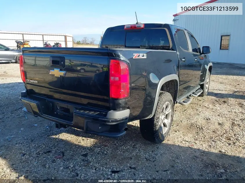1GCGTCE33F1213599 2015 Chevrolet Colorado Z71