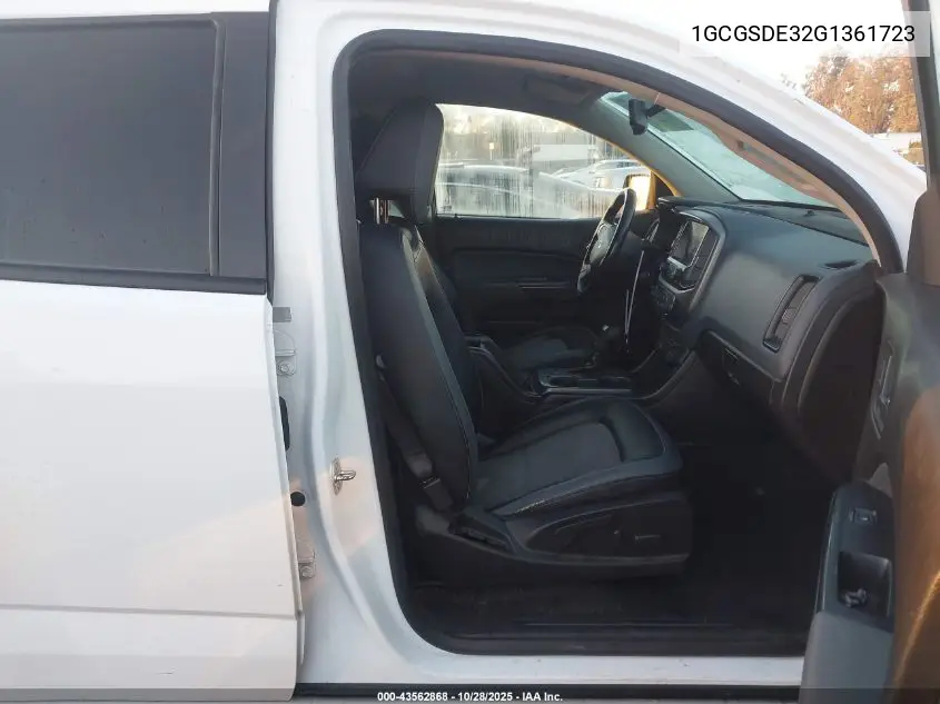 1GCGSDE32G1361723 2016 Chevrolet Colorado Z71