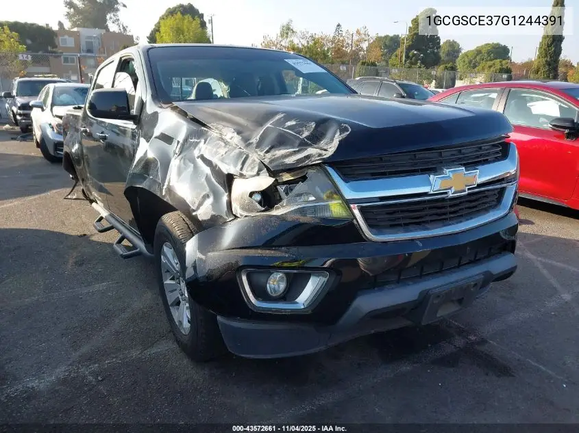 1GCGSCE37G1244391 2016 Chevrolet Colorado Lt