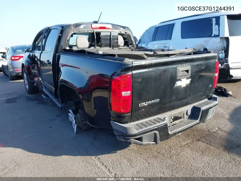 1GCGSCE37G1244391 2016 Chevrolet Colorado Lt