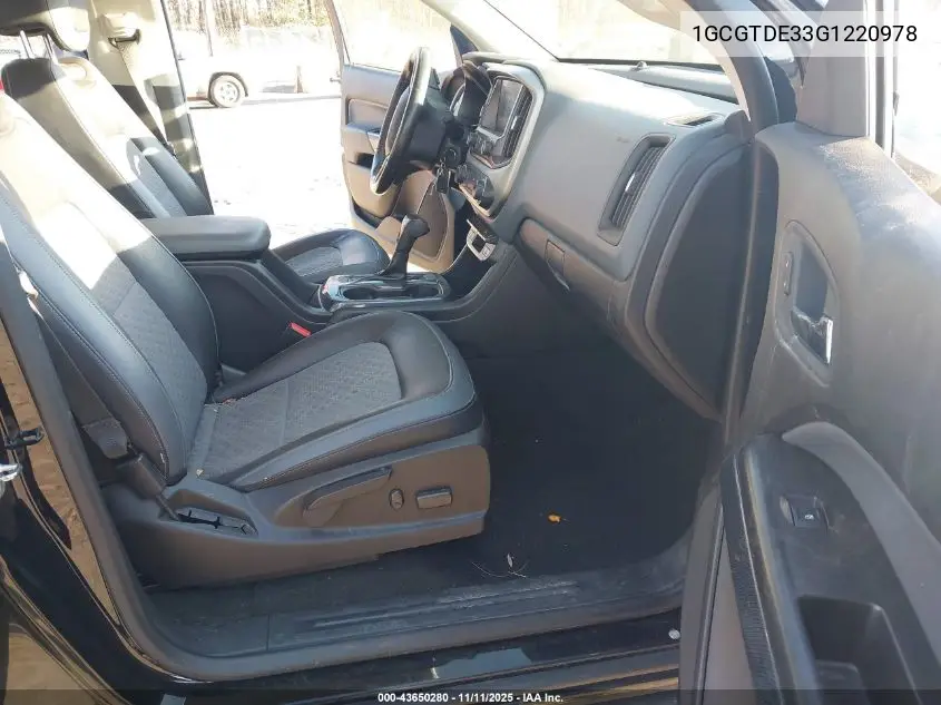 1GCGTDE33G1220978 2016 Chevrolet Colorado Z71