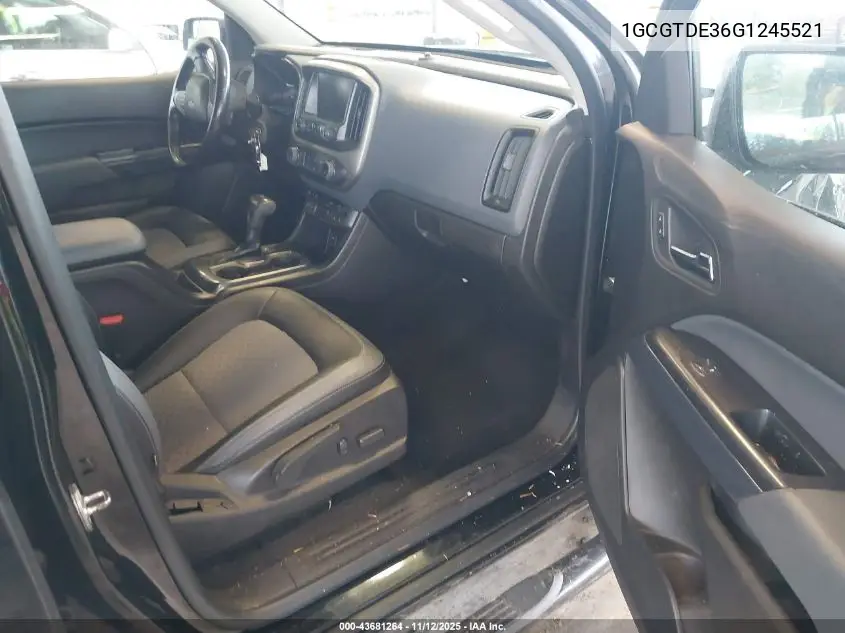 1GCGTDE36G1245521 2016 Chevrolet Colorado Z71